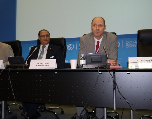 Tony Carritt, Information and Communications Officer, European Union