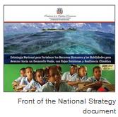 Front of the National Strategy document