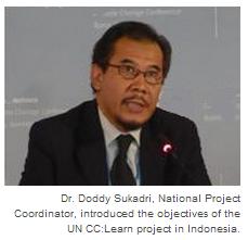 Dr. Doddy Sukadri, National Project Coordinator