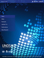 UNOSAT ipad app