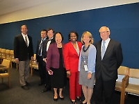 Speakers at Forum on Global partnership for sustainable development
