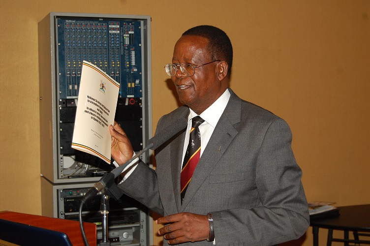 H.E. Prof. Ephraim Kamuntu, Minister of Water and Environment of Uganda