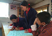 Bhutanese Children on a Mission to Lighten their Load on the Planet
