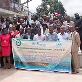 A Sierra Leone Successfully Launches the GEF Funded Project on Sound Mercury Management