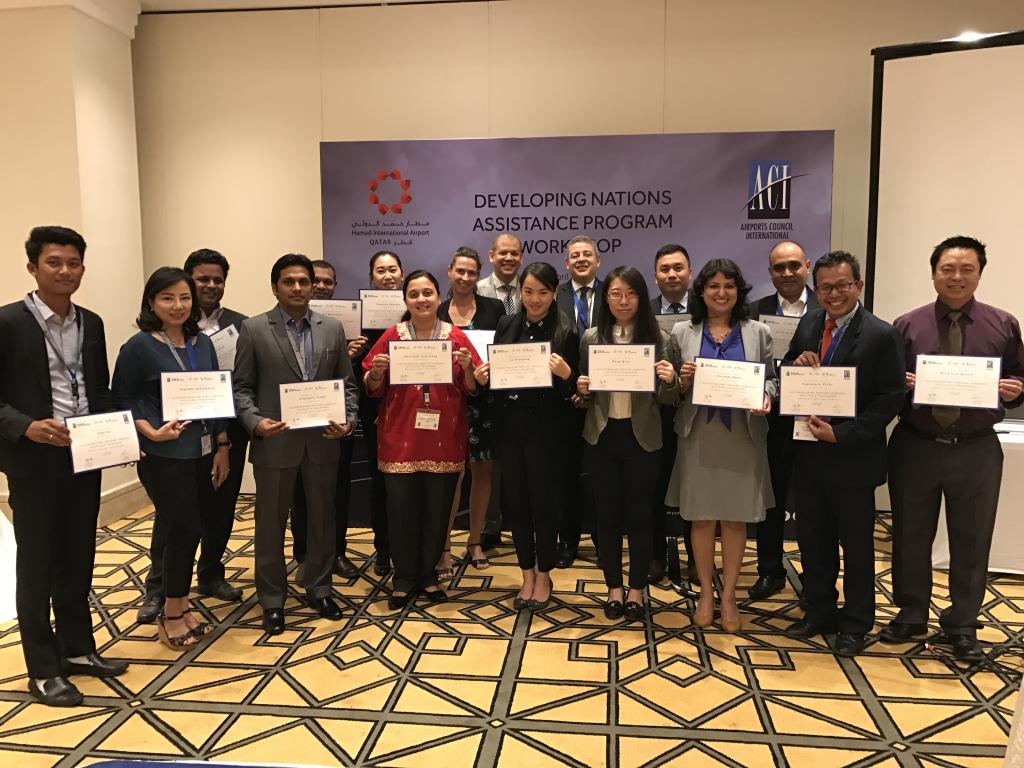 participants of the workshop on Aifport Air Service Development