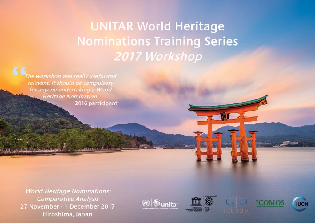 UNITAR World Heritage Nominations Training Series 2017