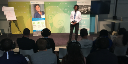 Mr. Moustapha Kamal Gueye, Coordinator of the Green Jobs Programme at ILO.