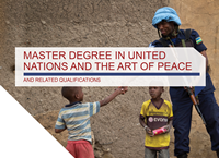 Master in the United Nations and the Art of Peace
