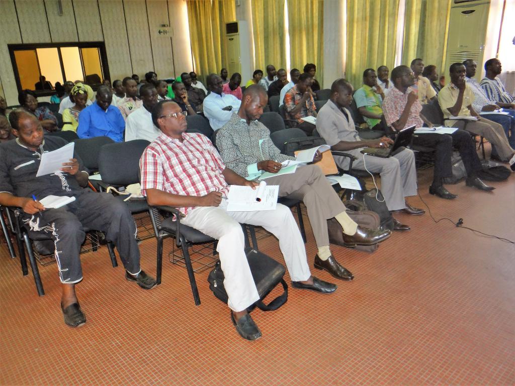 A view of the participants during the workshop proceedings