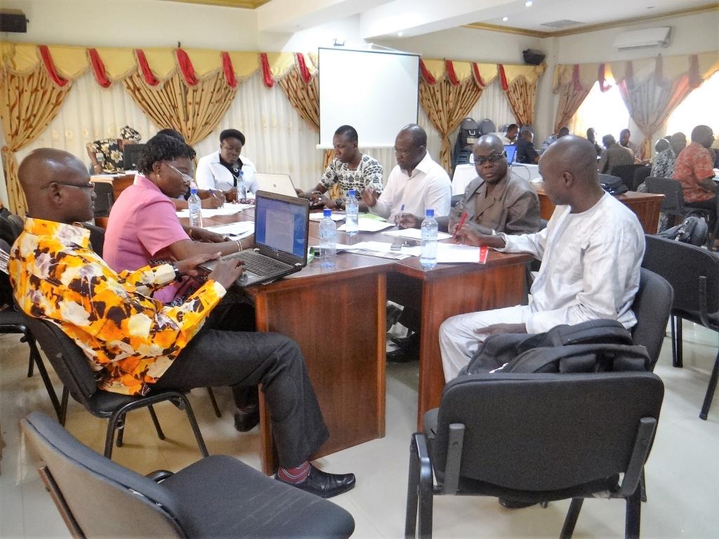 Participants during the workshop