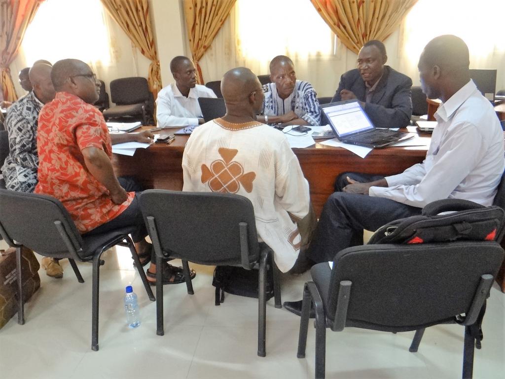 Participants during the workshop 2