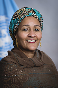 Deputy Secretary-General (DSG) of UN, Ms. Amina J. Mohammed