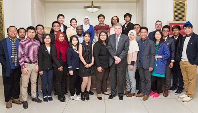 Young leaders gather at Kennesaw State University as part of the U.S. State Department’s Young Southeast Asian Leaders Initiative 