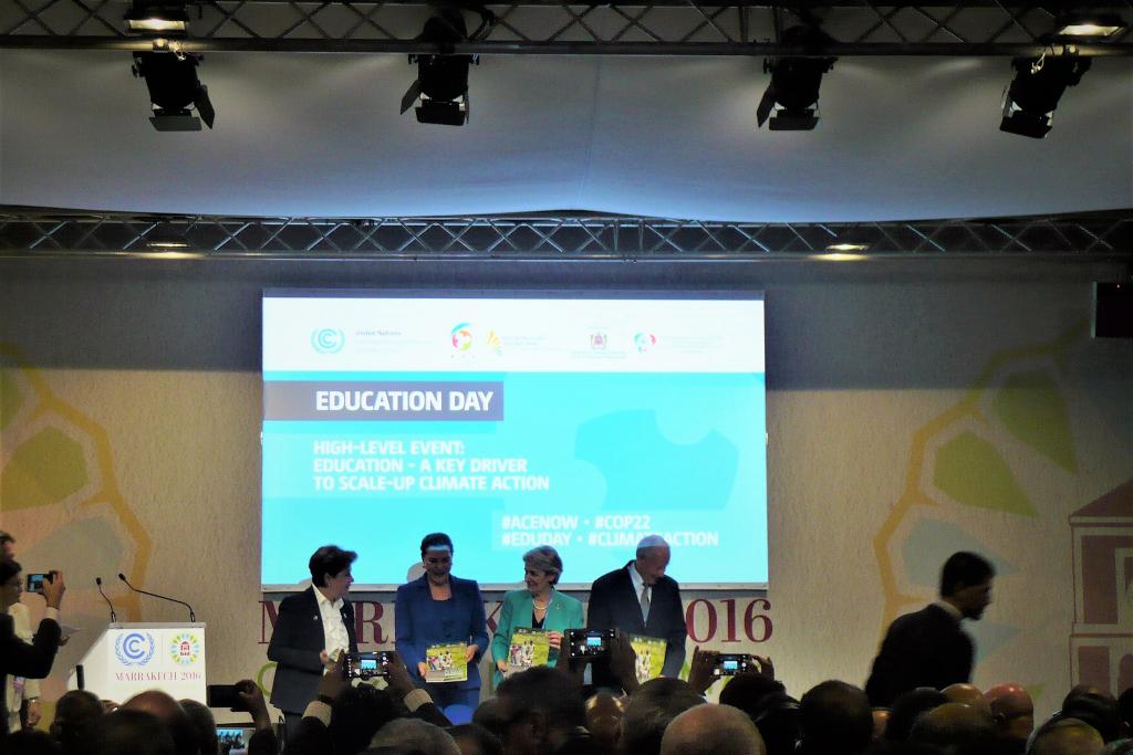 Panelists of High-Level Event: Climate Education as a Driver of Change 2