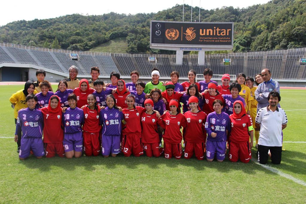 UNITAR Hiroshima Afghanistan Women's Football Team