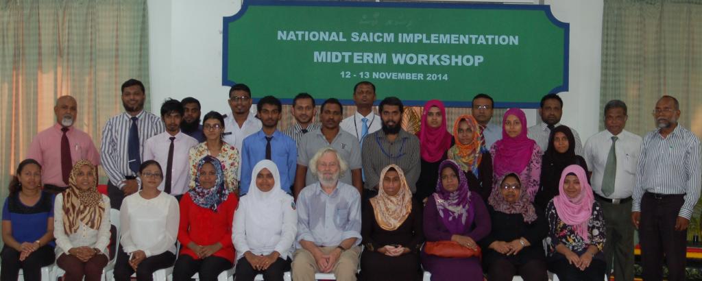 Participants after the Maldives strengthens national chemiclas management workshop