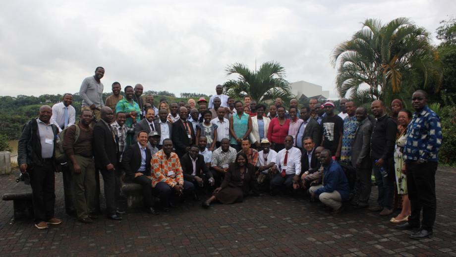 Trainees at the REDD Academy regional training session for Africa