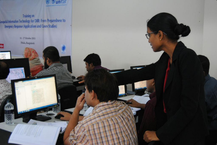 GIS training in Bangladesh