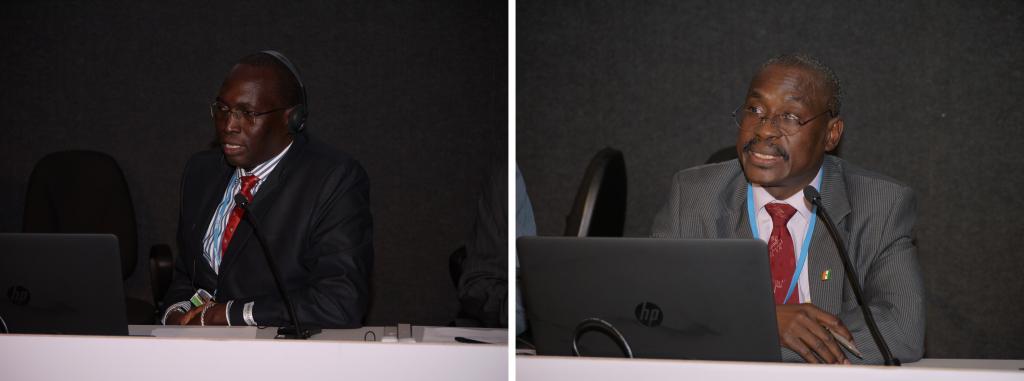 Mr Benoit Sarr and Dr. Kamayé Maazou
