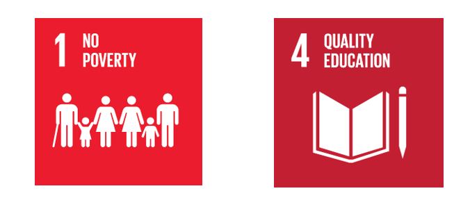 The students from Bwaila Secondary School in Lilongwe, Malawi also highlighted SDGs 1 and 4.