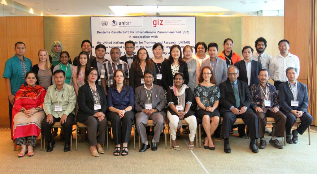 Group Picture UNITAR Workshop on Climate Change Diplomacy and Health