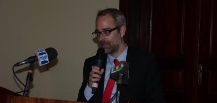 Mr. Matthias Feldmann, Head of Cooperation at the Swiss Embassy in Accra, speaking on behalf of the Ambassador, highlighted that Switzerland itself experienced the power of addressing environmental, social and economic issues by working through schools, universities and professional training centers.