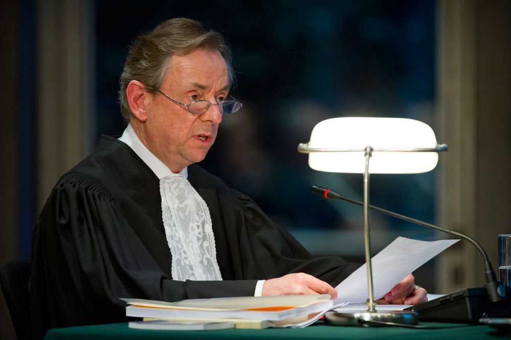 Registrar of the ICJ, Philippe Couvreur