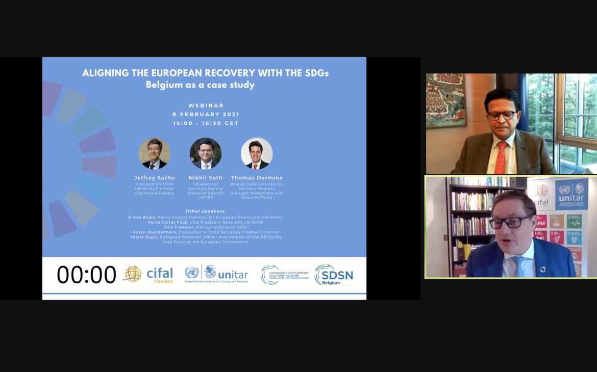Aligning the European Recovery with the SDGs Learning Webinar 