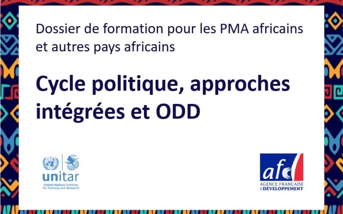 Version for African countries in French with a special focus on LDCs Policy cycle, integrated approaches and SDGs