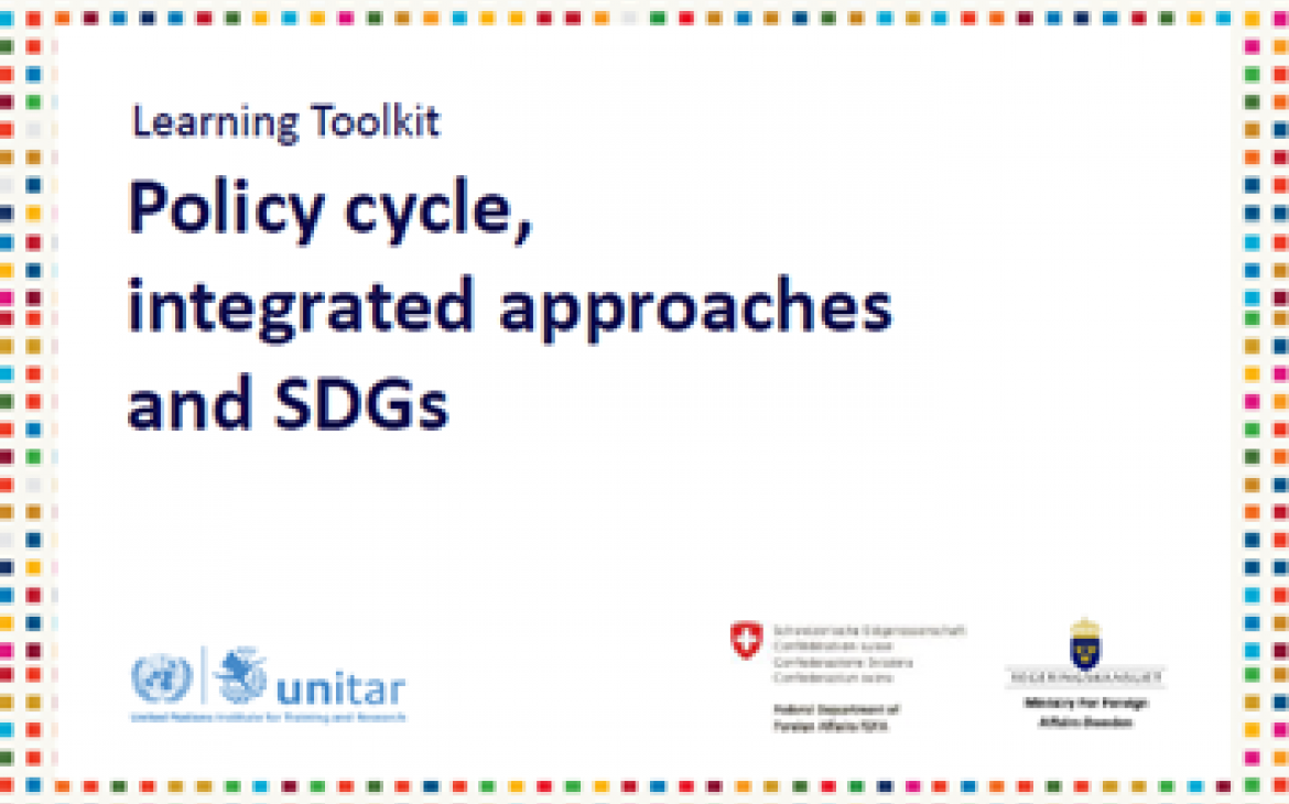 Policy cycle, integrated approaches and SDGs