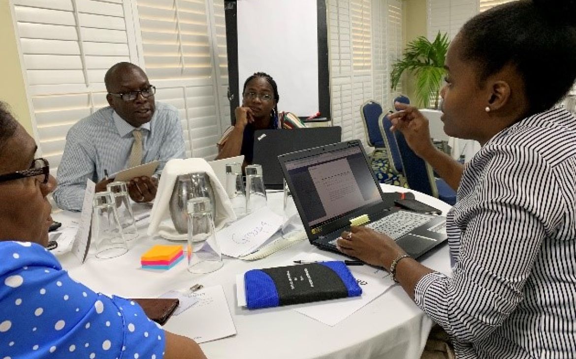 Grenada testing a newly developed web-version of StaTact Grenada testing a newly developed web-version of StaTact