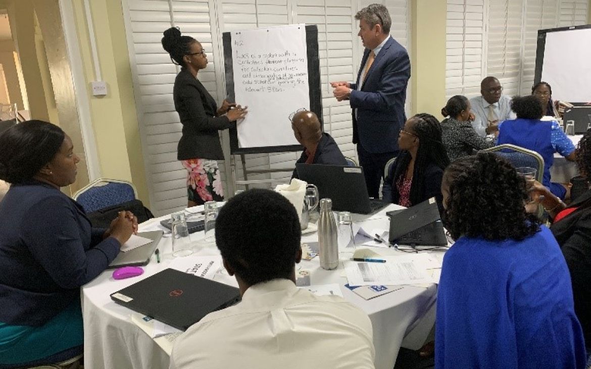 Grenada testing a newly developed web-version of StaTact Grenada testing a newly developed web-version of StaTact