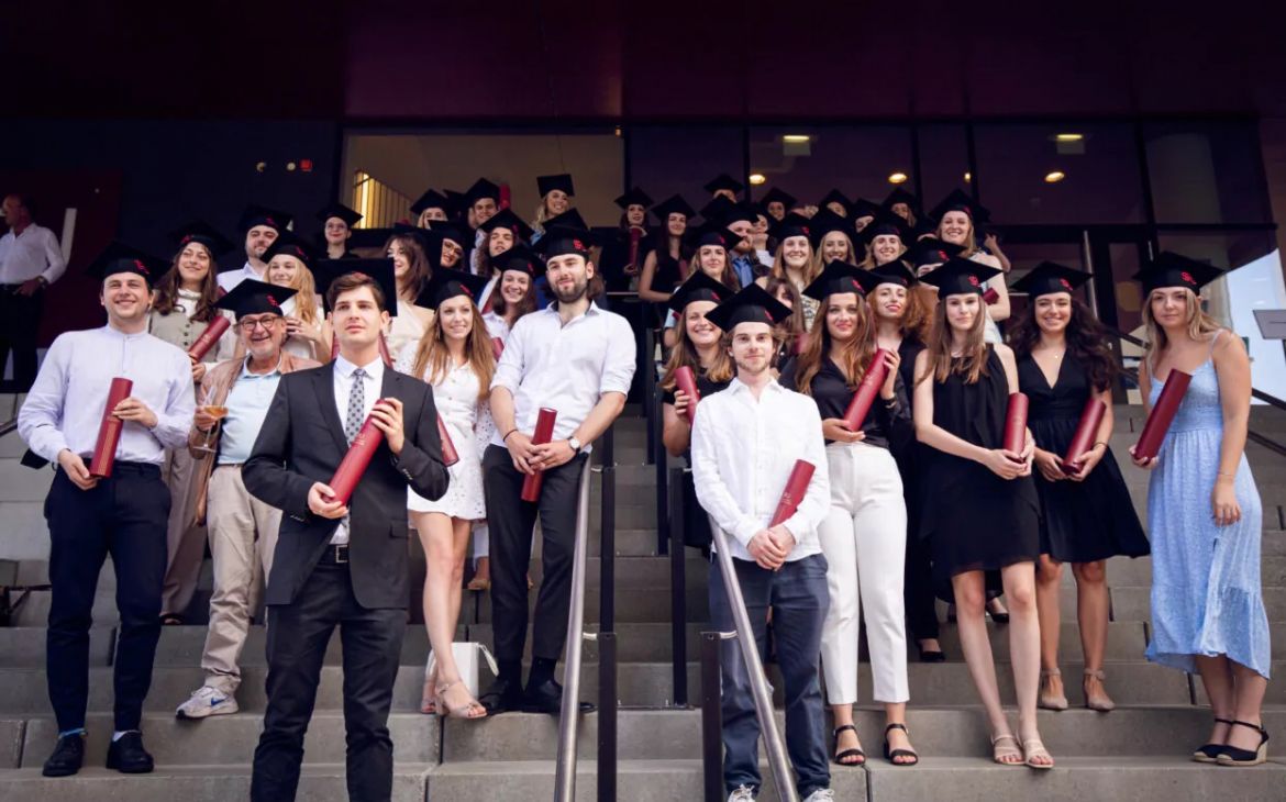 SFU Students at Graduation