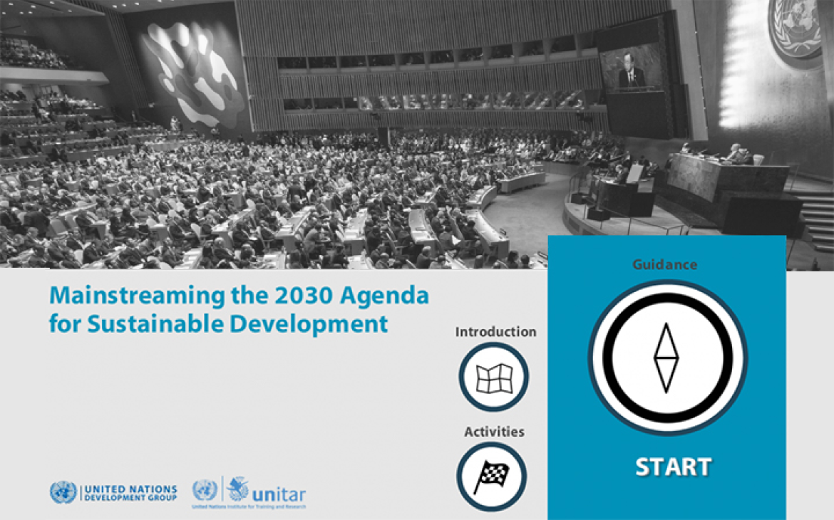 E-tutorial_Mainstreaming the 2030 Agenda for Sustainable Development_English E-tutorial_Mainstreaming the 2030 Agenda for Sustainable Development_English