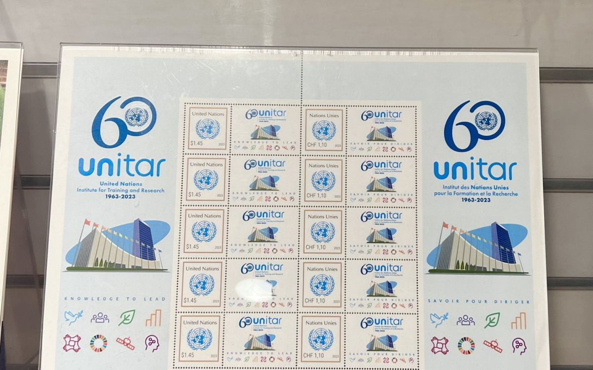UNITAR 60th Anniversary Stamps