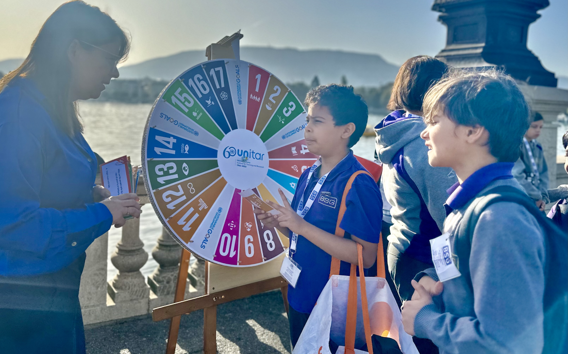 Connecting local children with the global agenda