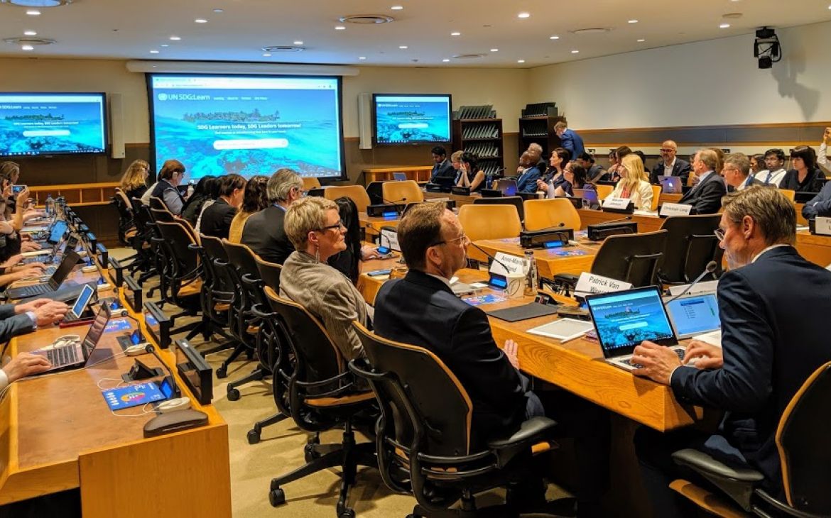  Launch of UN SDG:Learn at 2019 HLPF_panel discussion_1