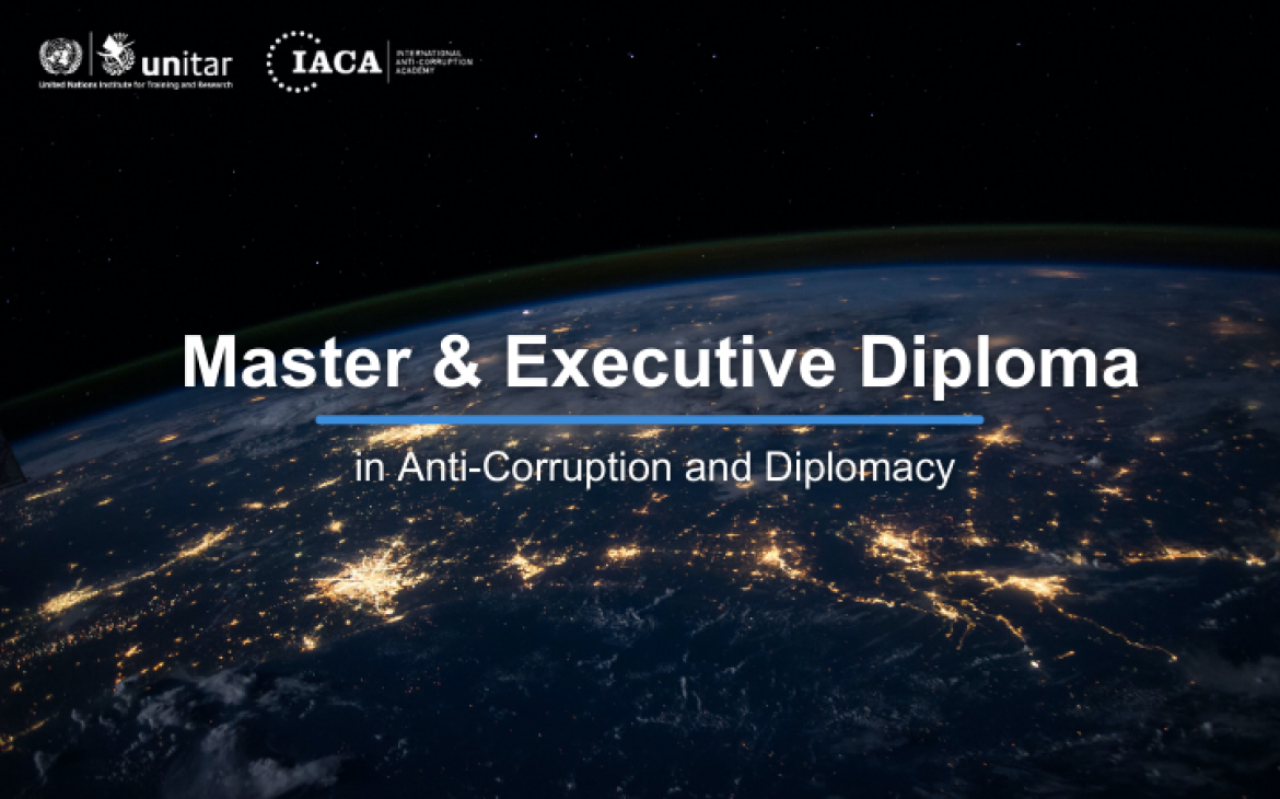 Master in Anti-Corruption and Diplomacy