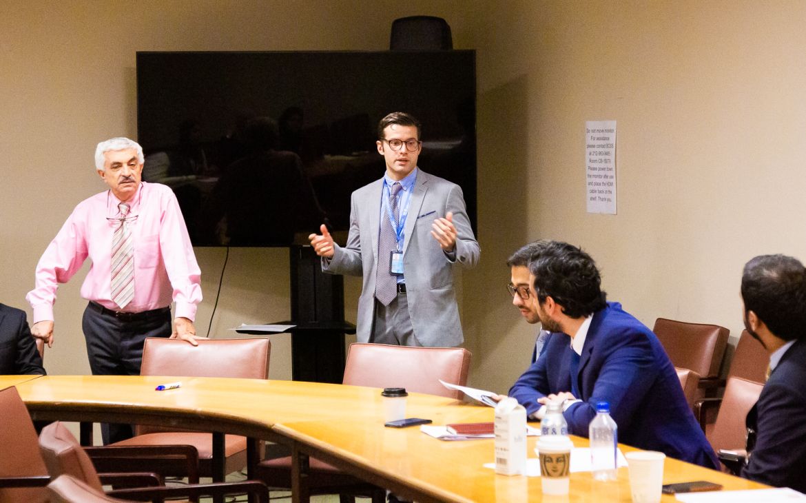 Mr. Pelayo Alvarez closes the Training for Qatar Diplomats. Mr. Pelayo Alvarez closes the Training for Qatar Diplomats.