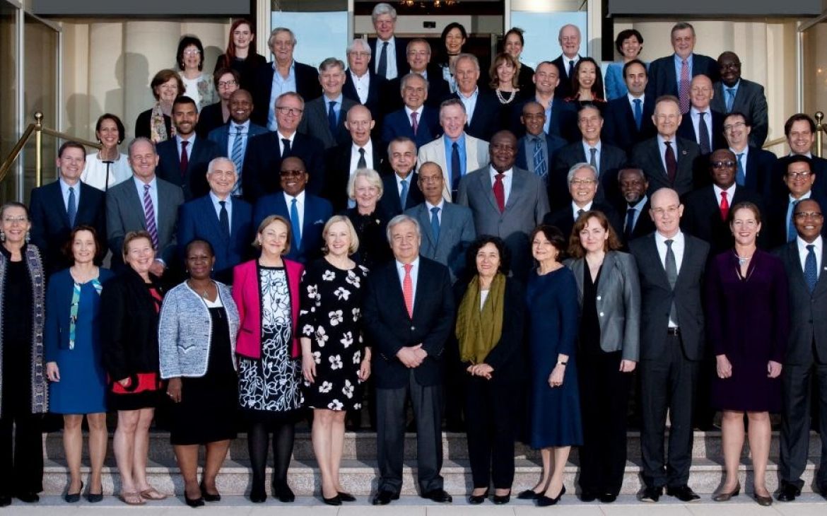 The Special Representatives of the Secretary-General, senior UN staff, funding government representatives and UNITAR staff.