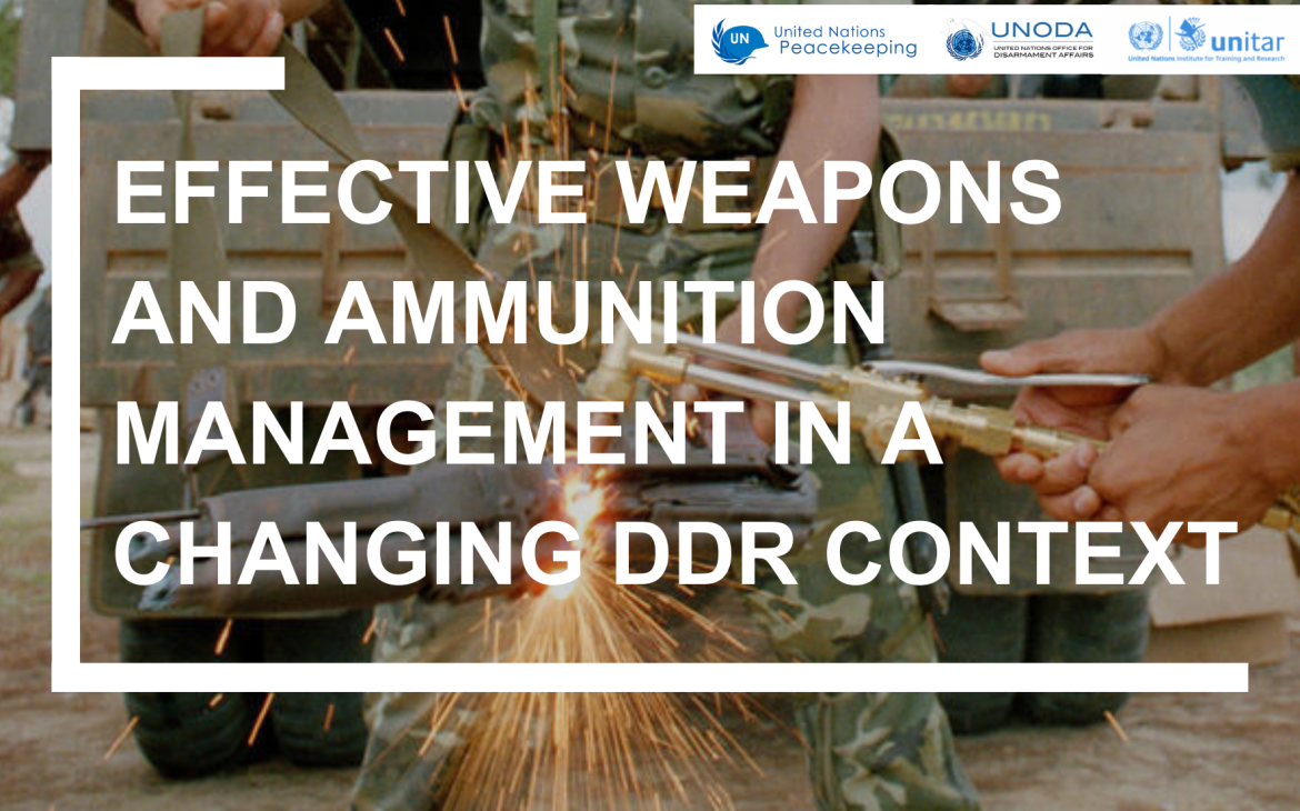 The Effective Weapons and Ammunition Management in Changing DDR Context Online Course	