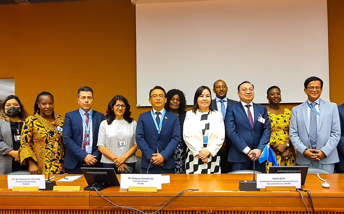 UNITAR and ITTLLDC are grateful to the dignitaries and LLDC representatives who attended the signing ceremony. UNITAR and ITTLLDC are grateful to the dignitaries and LLDC representatives who attended the signing ceremony.