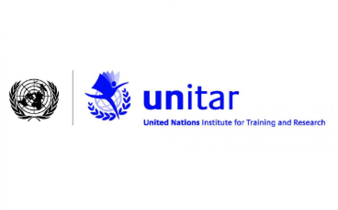 UN UNITAR black blue logo