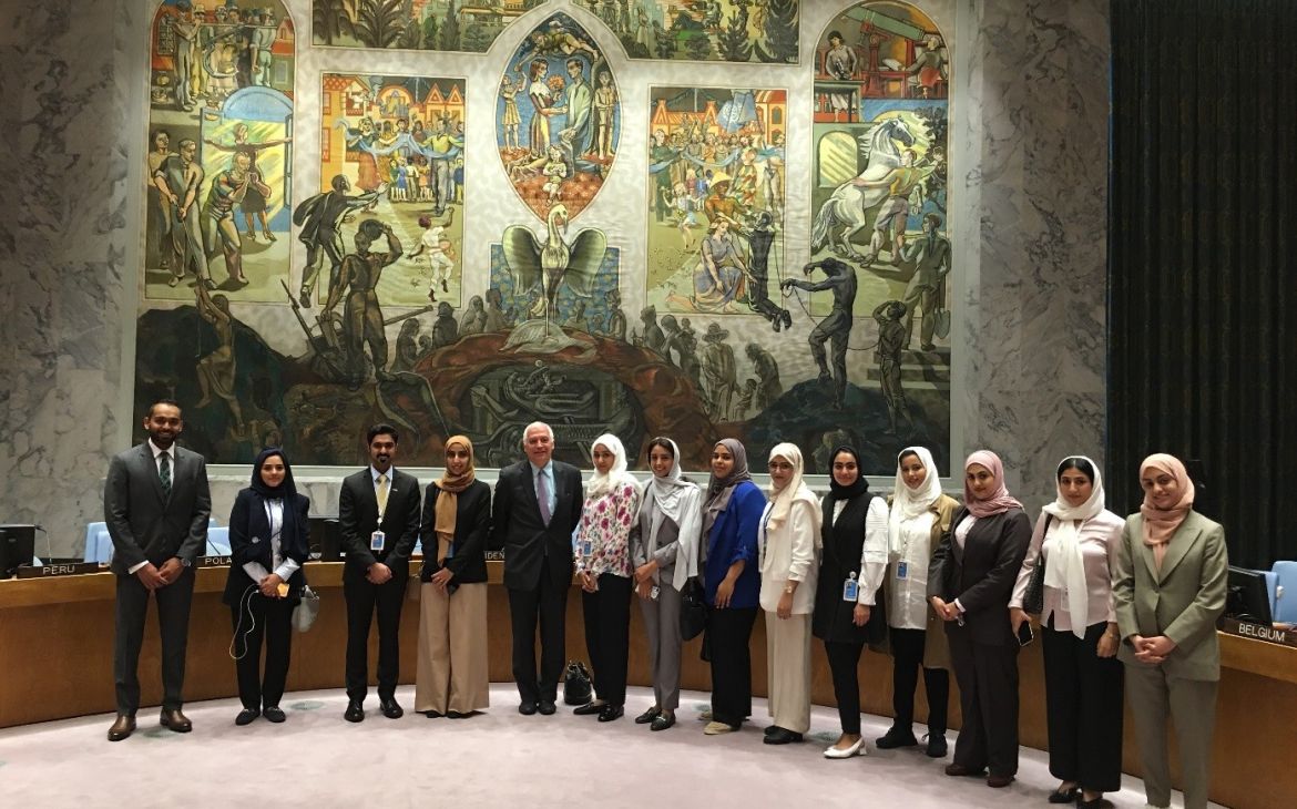 United Nations Institute for Training and Research New York Office (UNITAR NYO) wrapped up a series of core diplomatic trainings for the United Arab Emirates Diplomatic Corps in preparation for the upcoming 74th General Assembly. United Nations Institute for Training and Research New York Office (UNITAR NYO) wrapped up a series of core diplomatic trainings for the United Arab Emirates Diplomatic Corps in preparation for the upcoming 74th General Assembly.