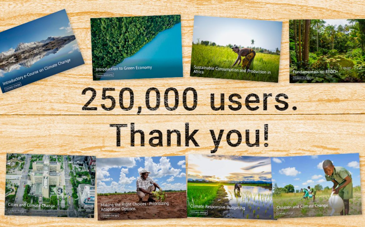 UN CC:elearn reaches 250,000 users