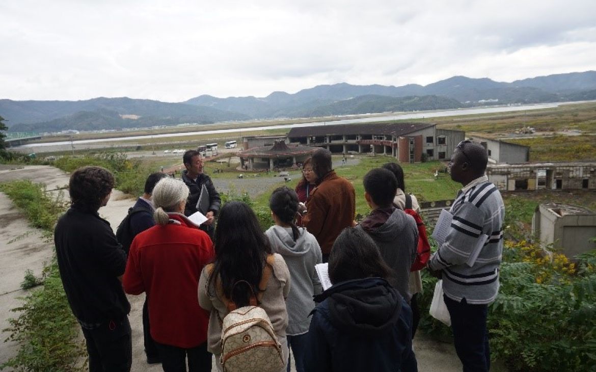 UNITAR Hiroshima Office Disaster Risk Reduction and Rehabilitation Study Tour for International Christian University