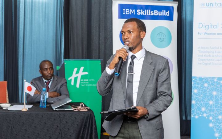 UNITAR alumnus Emmanuel Mutabazi UNITAR alumnus Emmanuel Mutabazi