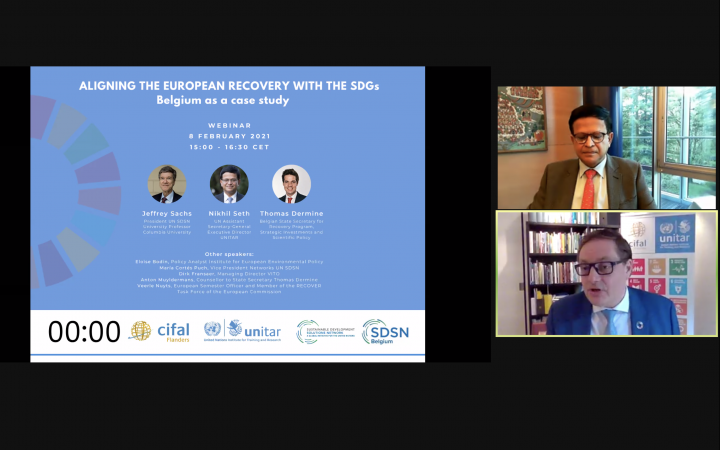Aligning the European Recovery with the SDGs Learning Webinar 