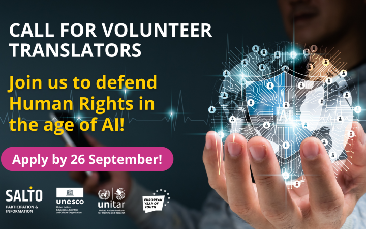 Call for Applications for Voluntary Translators Call for Applications for Voluntary Translators