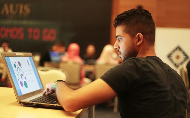 Hasan studying in Baghdad